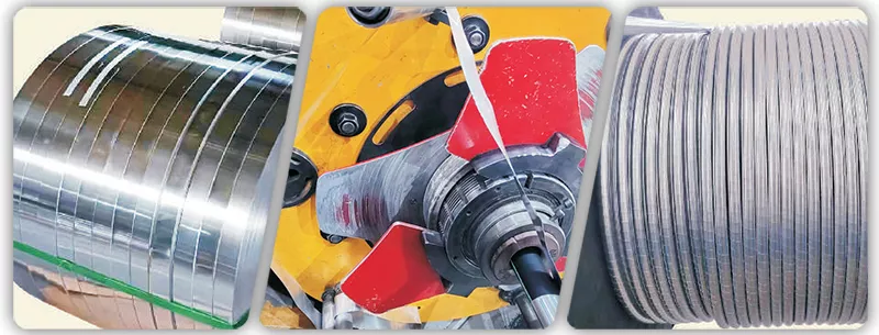 aluminum shielding tape for EMI cable protection