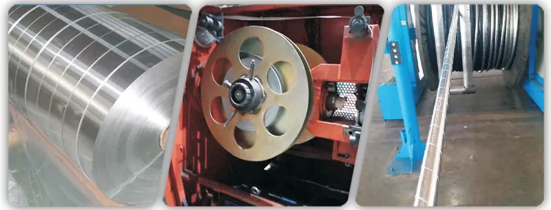 non magnetic aluminum alloy strip for cable armoring