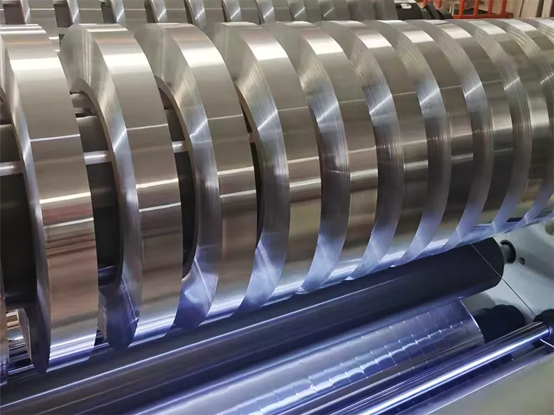 Aluminum alloy cable shielding tape laminated roll for EMI and RFI protection in power and communication cables