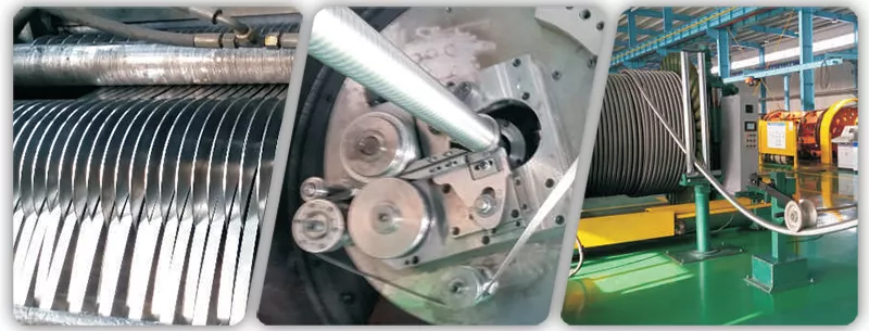 interlocking aluminum alloy strip for cable armoring