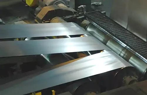 Precision rolling process for aluminum strip thickness control