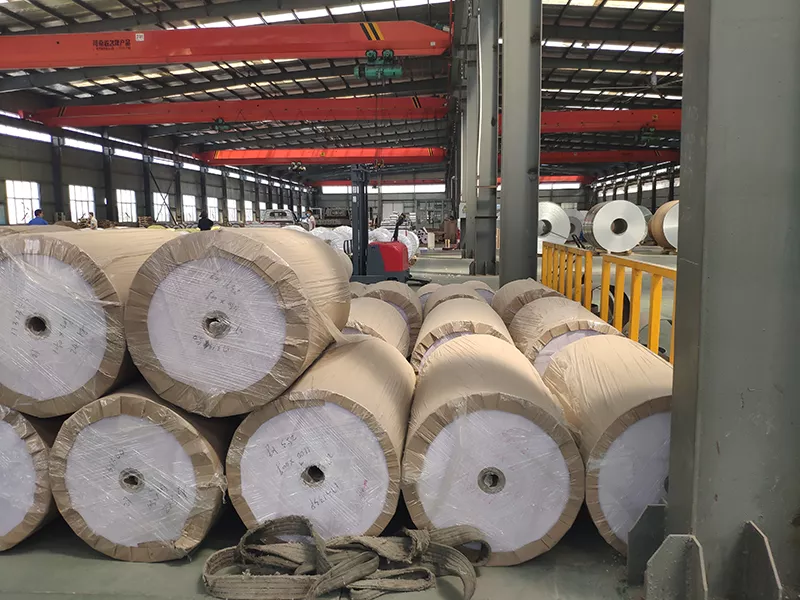 Final packaging inspection for transformer aluminum strip shipment