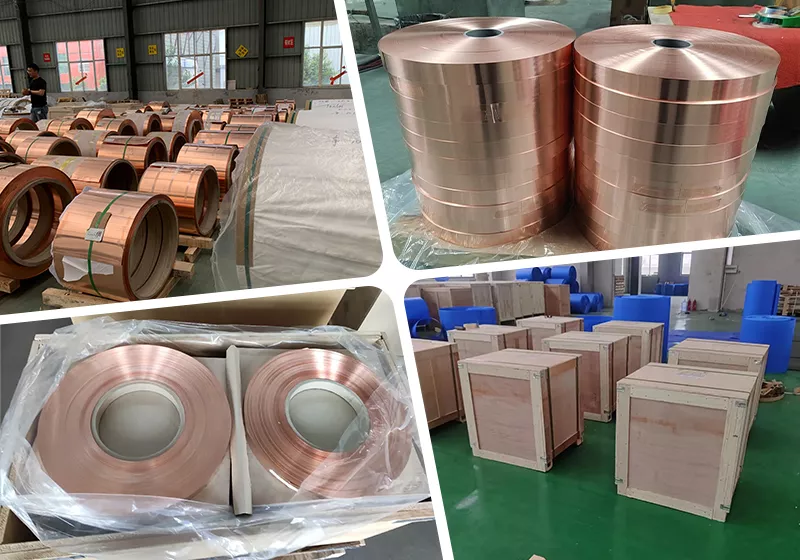 Transformer Copper Strips Packaging