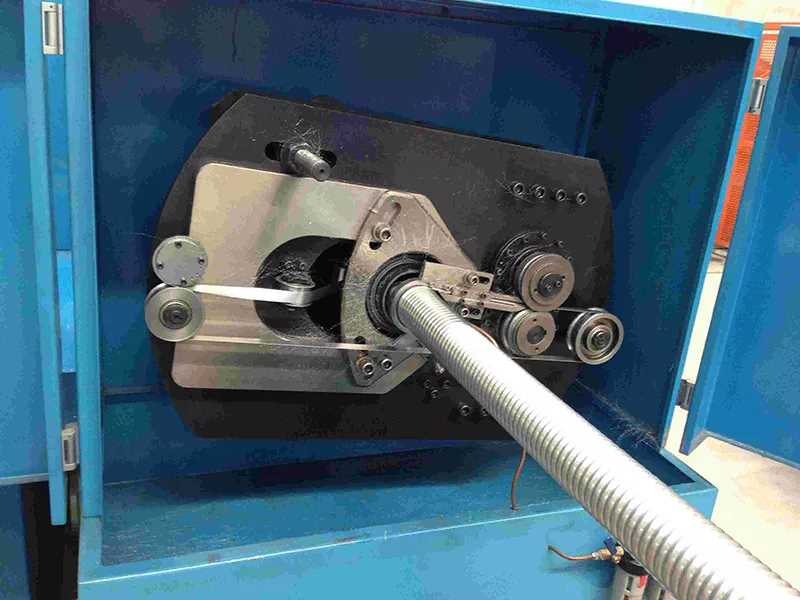 cable armoring aluminum strip manufacturing process in factory
