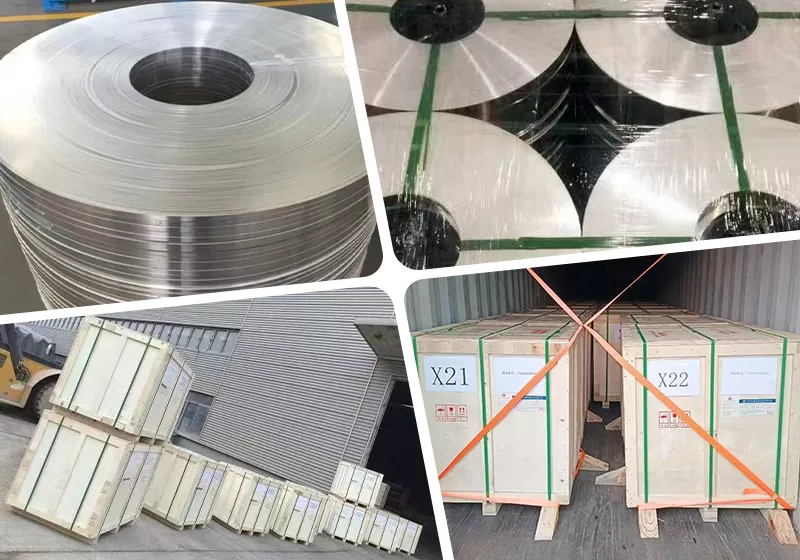 Packaging of Aluminum Strips for Cable Armoring