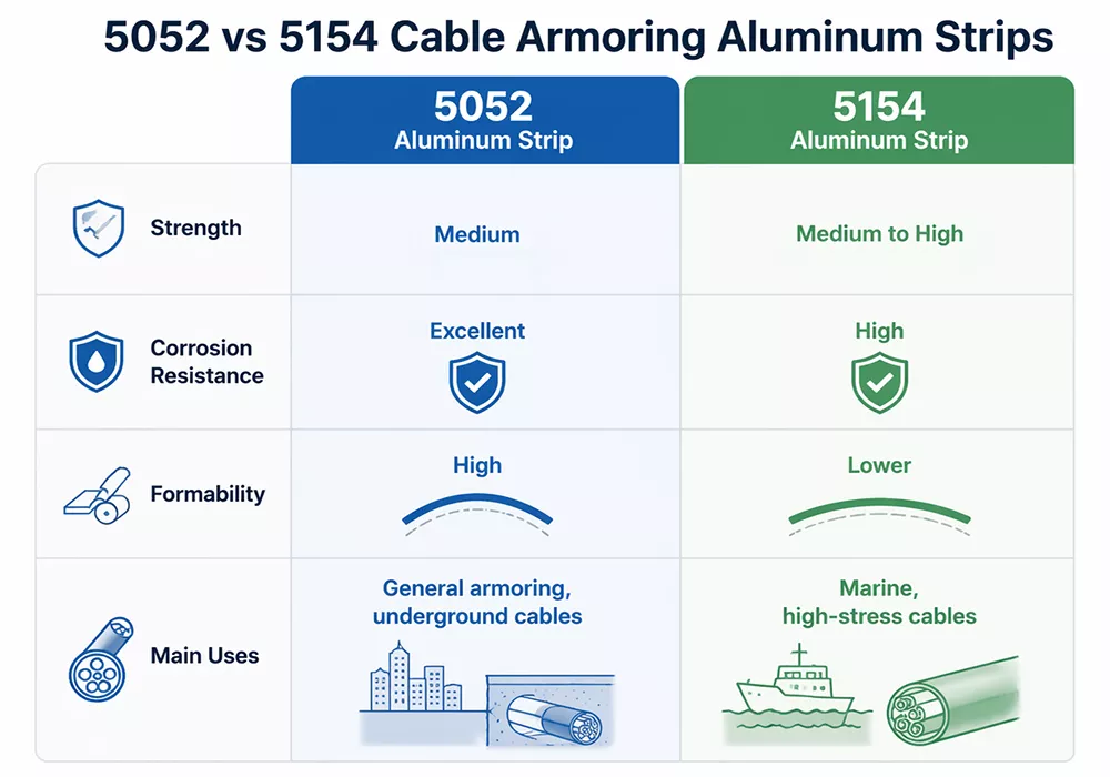 Aluminum Armoring: Choosing Between 5052 and 5154 for Optimal Performance